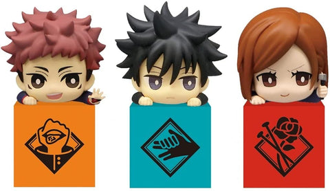 Jujutsu Kaisen - Megumi Fushiguro - Yuuji Itadori - Nobara Kugisaki - Hikkake Figure Ver. 1 - 3 Set (FuRyu)