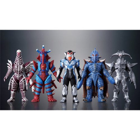Ultraman Retsuden: Ultra Zero Fight - Darkness Five Set - Premium Bandai Limited