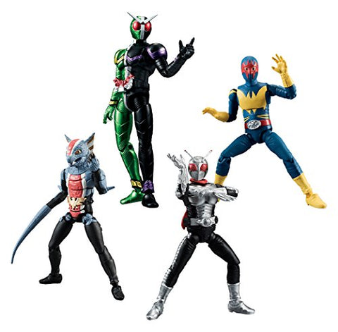 Kamen Rider W - Kamen Rider Double Cyclone Joker - Bandai Shokugan - Shodo - Shodo Kamen Rider VS - Shodo Kamen Rider VS6 - Candy Toy (Bandai)