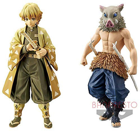 Kimetsu no Yaiba - Hashibira Inosuke - Agatsuma Zenitsu - Kizuna no Sou Vol.4 - Set of 2 Figures (Bandai Spirits)