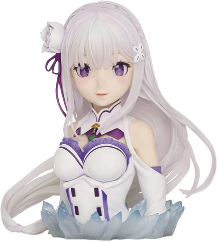 Re:Zero kara Hajimeru Isekai Seikatsu - Emilia - ArtScale Bust - Ichiban Kuji Re:Zero kara Hajimeru Isekai Seikatsu ~Anata, Seirei no Shukufuku ga Arimasu you ni~ - A Prize (Bandai Spirits)