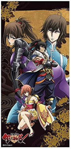 Fuun Ishin Dai Shougun - Hyougo Asai - Hattori Kiriko - Chiharu - Tokugawa Keiichirou - Sports Towel - Towel (Chara-Ani)