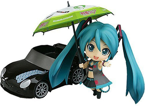 GOOD SMILE Racing - Vocaloid - Hatsune Miku - Nendoroid #075 - White Ver. Racing Queen
