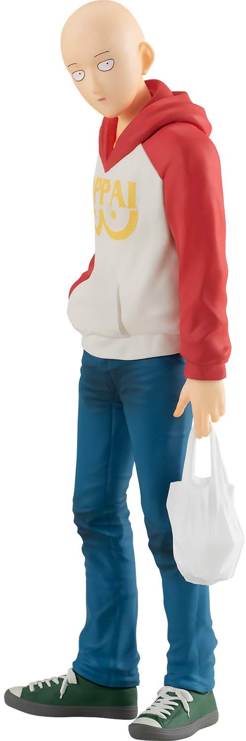 One Punch Man Saitama Pop Up Parade OPPAI Hoodie (Good