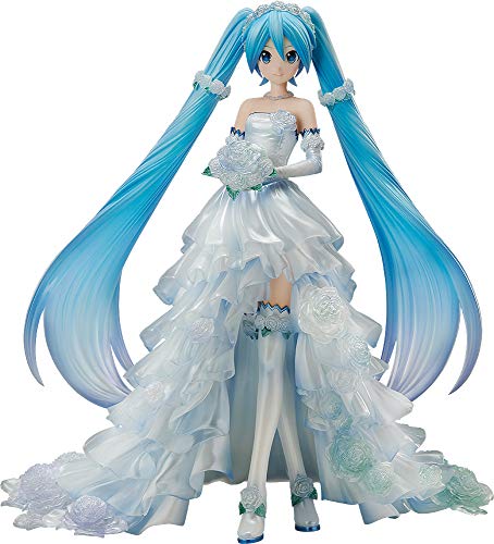 美品　初音ミク ウェディング ドレス verフィギュア HATSUNE MIKU Vocaloid - Hatsune Miku - 1/7 - Wedding Dress ver. (FREEing