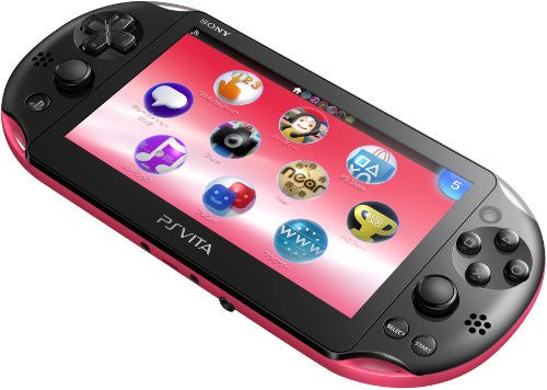 PlayStation Vita Wi-fi Model Pink Black (PCH-2000) - Solaris Japan