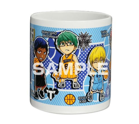 Kuroko no Basket - Akashi Seijuurou - Aomine Daiki - Kagami Taiga - Kise Ryouta - Kuroko Tetsuya - Midorima Shintarou - Murasakibara Atsushi - Tetsuya 2-gou - Mug - Jump Festa 2013 (Shueisha)
