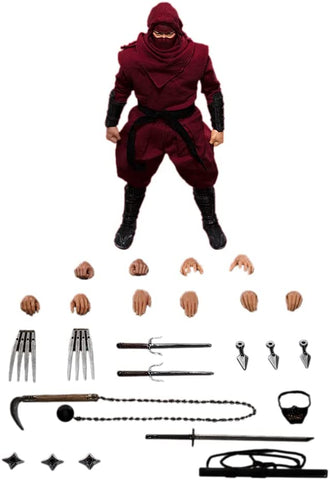 SN002 - Shadow Ninja - Red (VTOYS x 6INCH)
