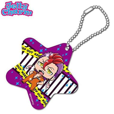 Nanbaka - Rock - Charm - Keyholder - Jelly Charm - Kanachibi Series