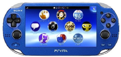 PSVita PlayStation Vita - 3G/Wi-Fi Model (Sapphire Blue) - Solaris Japan