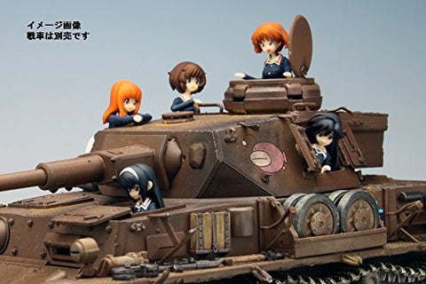Girls und Panzer - Akiyama Yukari - Isuzu Hana - Nishizumi Miho - Reizei Mako - Takebe Saori - Anko Team Panzer Jacket ver. Figure Set - 1/35 (Platz)