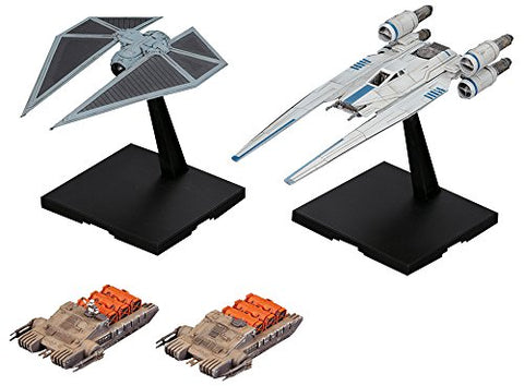 Rogue One: A Star Wars Story - Spacecrafts & Vehicles - Star Wars Plastic Model - TIE Striker - 1/144 (Bandai)