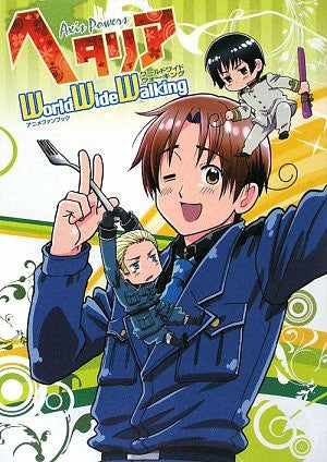Hetalia Axis Powers World Wide Walking Animation Fan Book