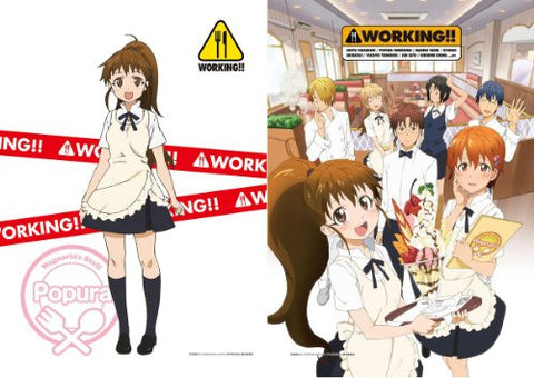 Working!! - Inami Mahiru - Taneshima Popura - Todoroki Yachiyo - Satou Jun - Shirafuji Kyouko - Souma Hiroomi - Takanashi Souta - Towel (Storm)
