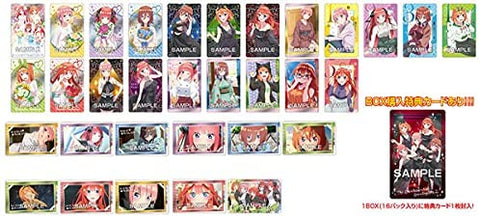 The Quintessential Quintuplets SS - Metallic Card Collection - CANDY TOY (Ensky)