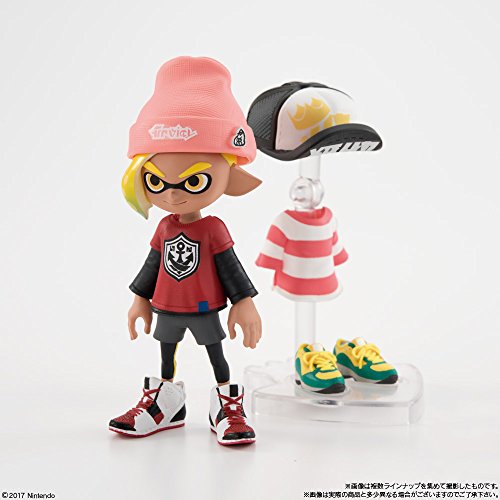 Splatoon 2 - Inkling - Bandai Shokugan - Candy Toy - Kisekae Gear