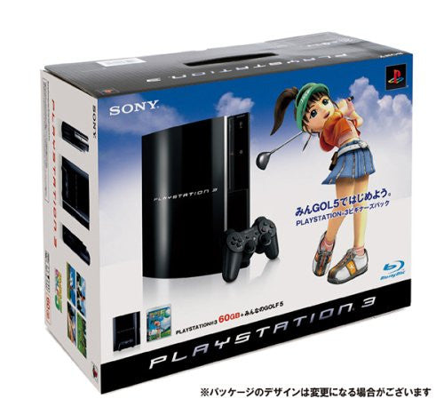 PlayStation3 Console (HDD 60GB Model) w/ Minna no Golf 5