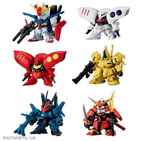 Kidou Senshi Gundam ZZ - MSZ-010 ZZ Gundam - Mobile Suit Gundam Gashapon Senshi Forte 06 - F032 (Bandai)