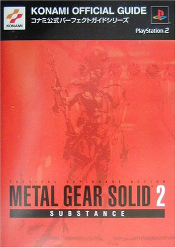 metal gear solid 2 ps2 walkthrough Metal Gear Solid 2 Substance Konami Official Perfect Guide Book / Ps2