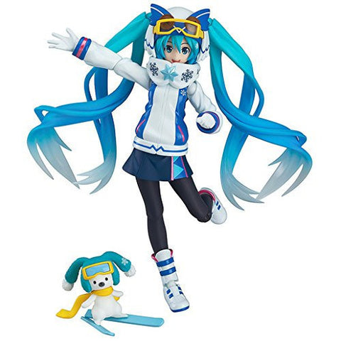 Vocaloid - Hatsune Miku - Rabbit Yukine - Figma #EX-030 - Snow 2016, Snow Owl ver. (Max Factory)