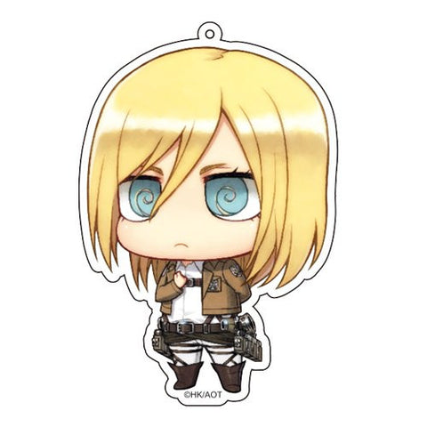 Shingeki no Kyojin - Krista Lenz - Deka Keyholder - Keyholder - Chimi, Salute ver. (Contents Seed)