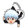 Gintama - Episode 240 no Vinyl - Ningyou Gin-san - Acrylic Tsumamare Key Chain