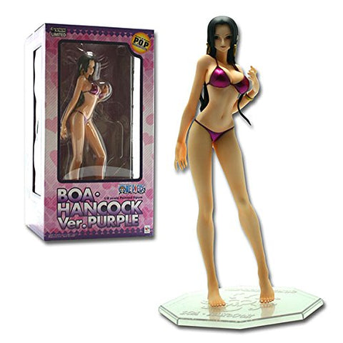 One Piece - Boa Hancock - Portrait Of Pirates Limited Edition - Excellent Model - 1/8 - Swimsuit Purple