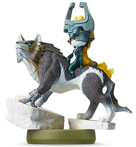 Zelda no Densetsu: Twilight Princess - Midna - Wolf Link - Amiibo (Nintendo)