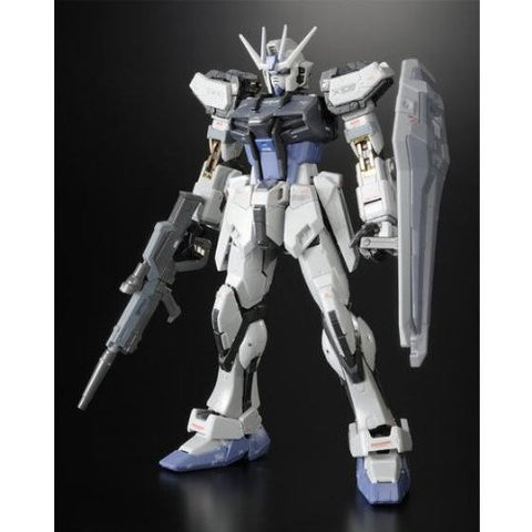 Kidou Senshi Gundam SEED - GAT-X105 Strike Gundam - GAT-X105+AQM/E-X02 Sword Strike Gundam - GAT-X105+AQM/E-X03 Launcher Strike Gundam - RG - 1/144 - Deactive Mode (Bandai)