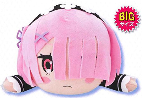 Re:Zero kara Hajimeru Isekai Seikatsu - Ram - Mega Jumbo Nesoberi Nuigurumi