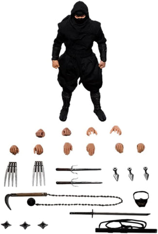 SN001 - Shadow Ninja - Black (VTOYS x 6INCH)