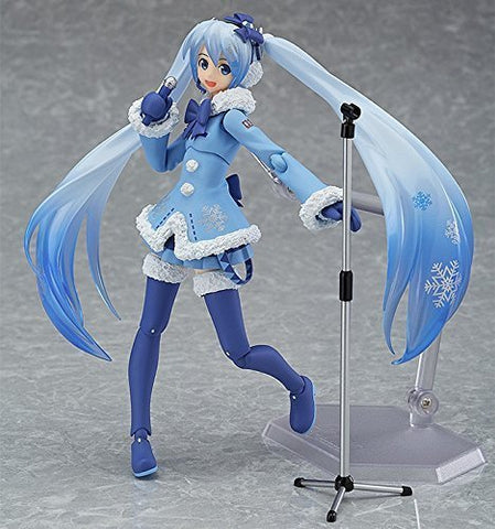 Vocaloid - Hatsune Miku - Figma #EX-039 - Snow 2012, Fluffy Coat ver. (Max Factory)