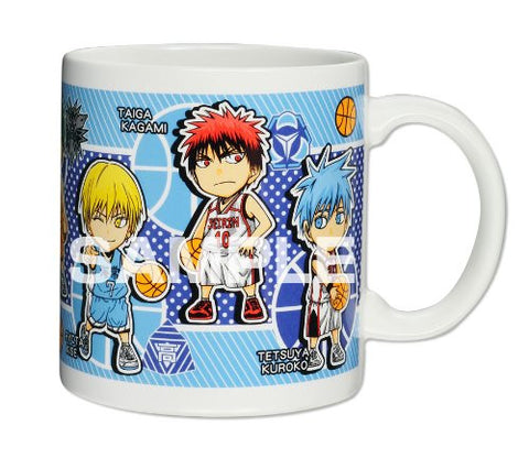 Kuroko no Basket - Akashi Seijuurou - Aomine Daiki - Kagami Taiga - Kise Ryouta - Kuroko Tetsuya - Midorima Shintarou - Murasakibara Atsushi - Tetsuya 2-gou - Mug - Jump Festa 2013 (Shueisha)