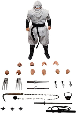 SN003 - Shadow Ninja - White (VTOYS×6INCH)