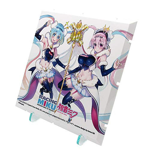 GOOD SMILE Racing - Hatsune Miku - Sonico - Dioramansion 150 - Dioramansion 150: Racing Miku Pit 2018 Optional Panels - Racing 2018 ver., Super Sonico Collab Ver. (Good Smile Company, PLM)