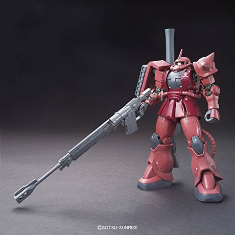 Kidou Senshi Gundam: The Origin - MS-06S Zaku II Commander Type Char Aznable Custom - HG Gundam The Origin - 1/144 (Bandai)