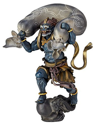 Original Character - KT Project KT-016 - Revoltech - Fuujin - Blue (Kaiyodo)
