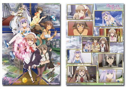 Outbreak Company - Moeru Shinryakusha - Kanou Shinichi - Myucel Foaran - Petralka Anne Eldante III - Kogunuma Minori - Elvia Hanaiman - Clear Poster (Dezaegg)