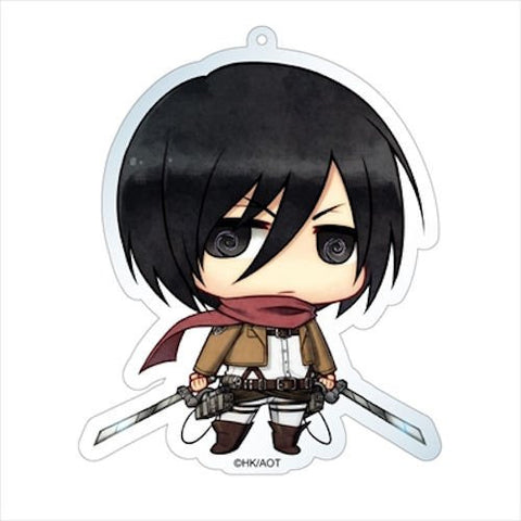 Shingeki no Kyojin - Mikasa Ackerman - Deka Keyholder - Keyholder - Chimi (Contents Seed)