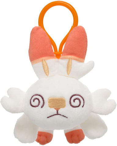 Pokémon - Scorbunny - Chikaratsukita Plush Keychain (Pokémon Center)