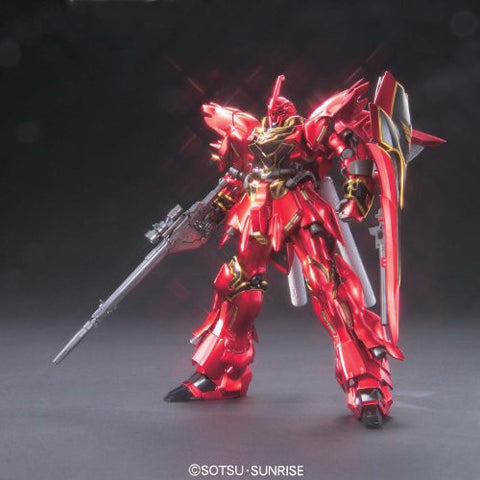 Kidou Senshi Gundam UC - MSN-06S Sinanju - HGUC - 1/144 - Titanium Finish Ver. (Bandai)