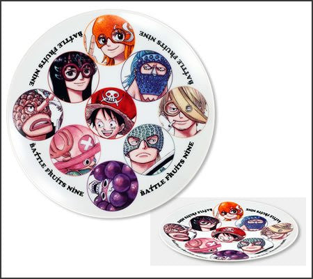 One Piece - Brook - Franky - Monkey D. Luffy - Nami - Nico Robin - Roronoa Zoro - Sanji - Tony Tony Chopper - Usopp - Plate - Jump Festa 2011 (Jump Festa)