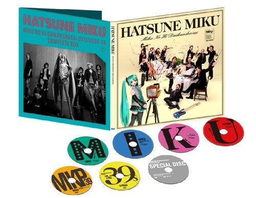 Hatsune Miku Miku No Hi Daikanshasai 2Days Complete Box [3DVD+4CD Limited Edition]　