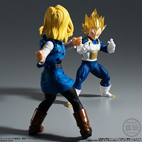 Dragon Ball Z - Vegeta SSJ - Bandai Shokugan - Candy Toy - Dragon Ball STYLING (Bandai)