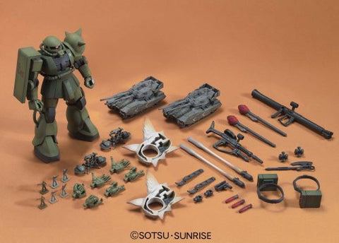 Kidou Senshi Gundam MS IGLOO 2 Juuryoku-sensen - Kidou Senshi Gundam: Dai 08 MS Shotai - MS-06 Zaku II - HG UCHG - 1/144 - The Ground War Set (Bandai)