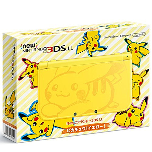 New Nintendo 3DS LL Pikachu Yellow - Pokemon Sun Set (incl. Pouch)