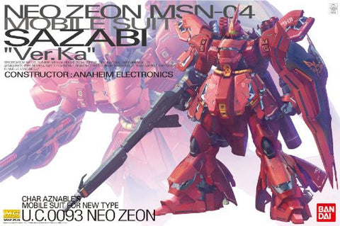 Kidou Senshi Gundam: Char's Counterattack - MSN-04 Sazabi - MG - 1/100 - Ver. Ka (Bandai)