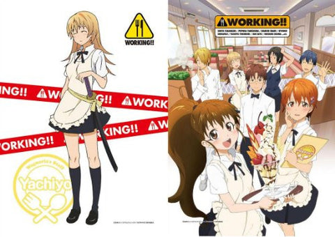 Working!! - Inami Mahiru - Taneshima Popura - Todoroki Yachiyo - Satou Jun - Shirafuji Kyouko - Souma Hiroomi - Takanashi Souta - Towel (Square Enix Storm)