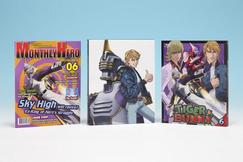 Tiger & Bunny 6 [Blu-ray+CD Limited Edition] - Solaris Japan