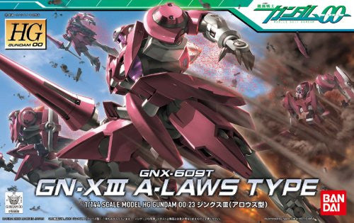 HG GNX-609T A-LAWS TYPE & OVER FLAG セット Premium Bandai MG 1/100 GNX-609T GN-X III (A-LAWS TYPE